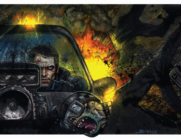 Mad Max: Fury Road by Simon Bisley!